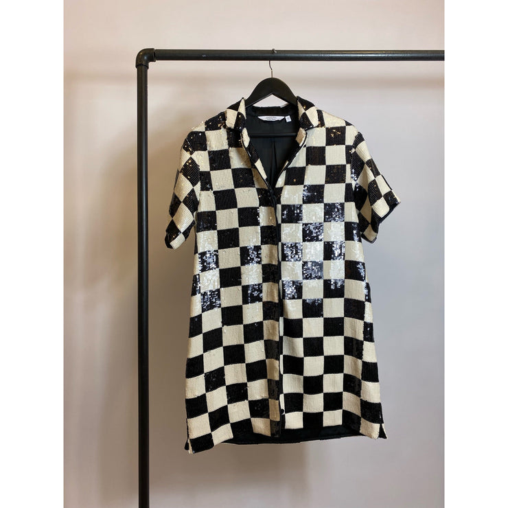 Checkered Sequin Dress by ☀ Other ...